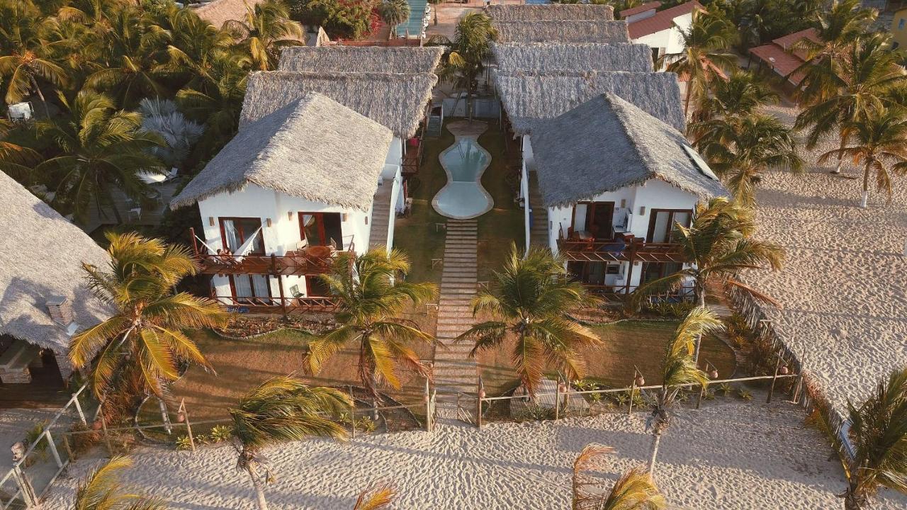 Ap Vila Mar Pe Na Areia Com Vista Para O Mar E Piscina Барра-Гранде Экстерьер фото