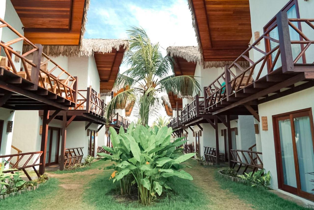 Ap Vila Mar Pe Na Areia Com Vista Para O Mar E Piscina Барра-Гранде Экстерьер фото
