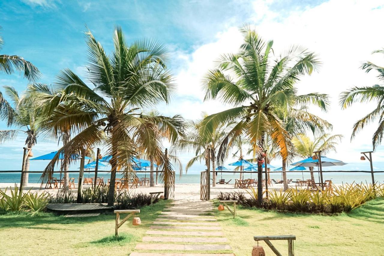 Ap Vila Mar Pe Na Areia Com Vista Para O Mar E Piscina Барра-Гранде Экстерьер фото